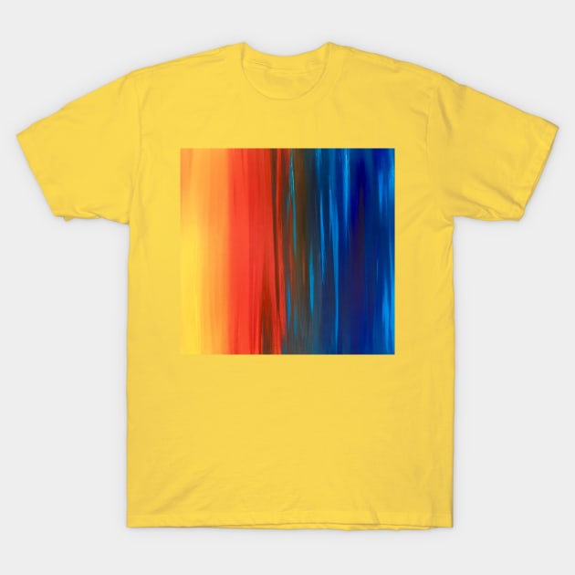 Illusion of blue T-Shirt by Eternity